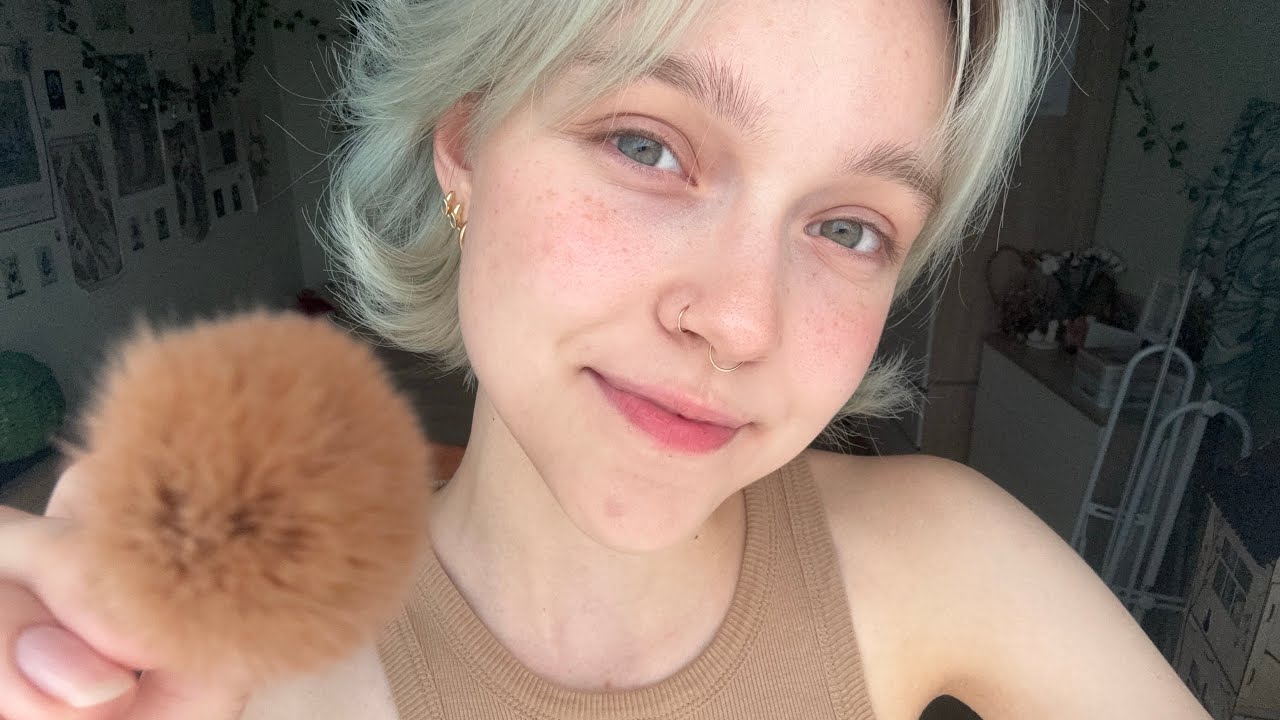 ꒰ lofi asmr ꒱ ~ gentle brush touches for sleep 𝜗𝜚