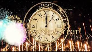 CLOCK and Countdown Timer and Say Happy New Year  2019 #NewYear