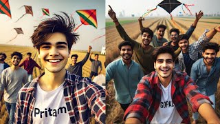Makar sankranti friend with photo editing kaise kare || How to edit Photo #2025 ✅️🔥 screenshot 5