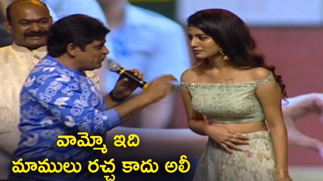 Comedian Ali Making Hilarious Fun With Anchor Suma and Priya Prakash