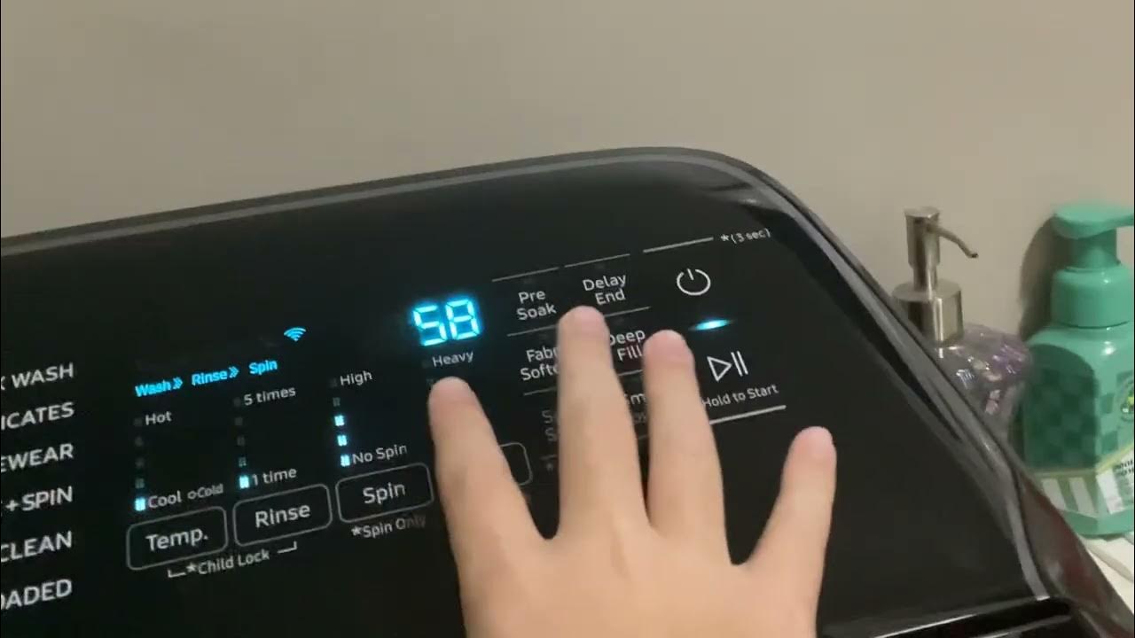 My Samsung washer and dryer YouTube