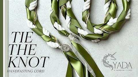 DIY TIE THE KNOT CORD - HANDFASTING CORD FOR WEDDING