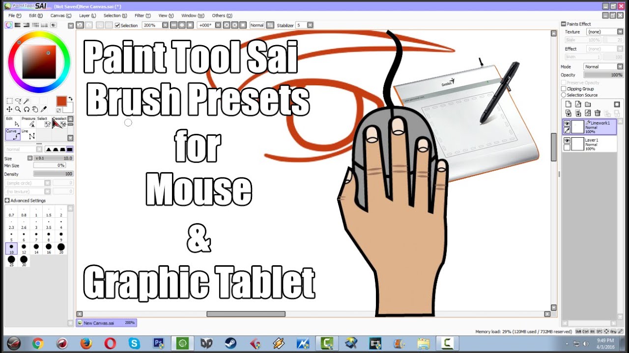 how to install paint tool sai on windows