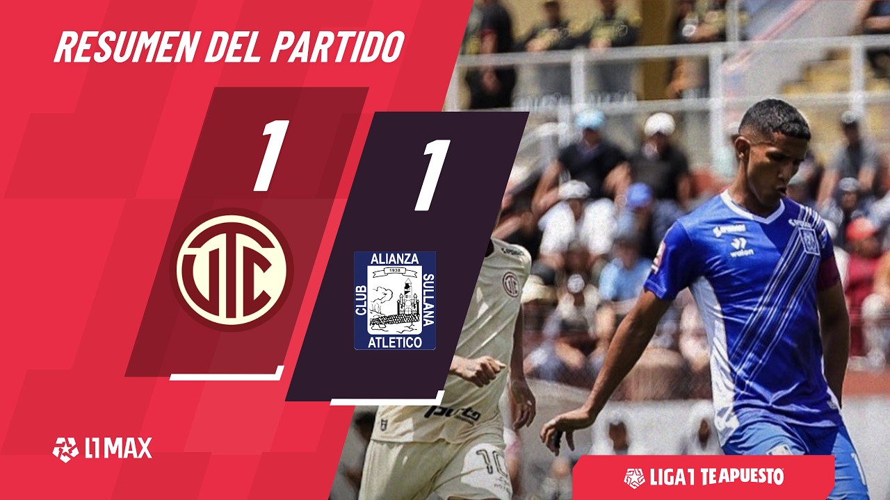 UTC Cajamarca 1-1 Alianza Atletico: resumen de hoy, mejores jugadas y goles  | #Liga1TeApuesto2026