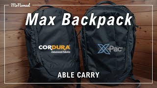 able carry maxbackpack ripstop 30L拡張なし Max Backpack | Minimal