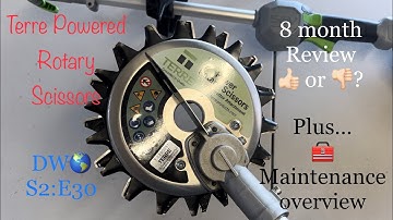 Terre Power Rotary Scissor - 8 Month Review   + Maintenance Tips - Hardcut Update - DW🌎 S2:E30