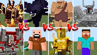 MOST POWERFUL MOBS TOURNAMENT | Minecraft Mob Battle