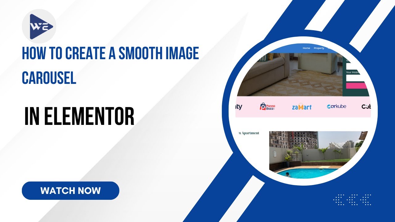 How to Create a Smooth Image Carousel in Elementor | Web Explore - YouTube