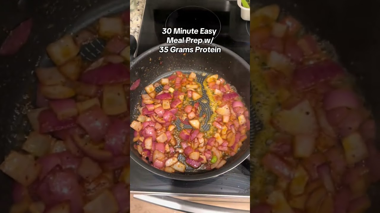 Easy Meal Prep with 30grams of protein