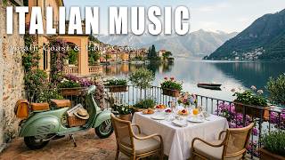 🎶 Italian Vibes &amp; Mediterranean Music 🎶 2+ Hours Scenic Amalfi Coast &amp; Lake Como Dreamy 4K
