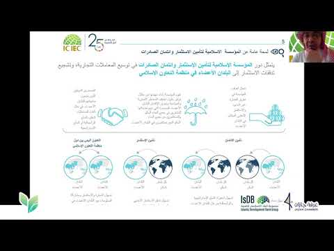 الجلسة الثالثة تأمين الاستثمار وائتمان الصادرات ملتقى أدوات التمويل والتمكين