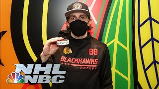 Why goal No. 400 was quintessentially cool, calm, collected Patrick Kane | NBC Sports