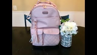 itzy ritzy boss backpack blush