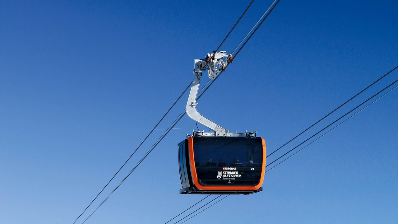 Die längste Dreiseilumlaufbahn in den Alpen - 3S Eisgratbahn
