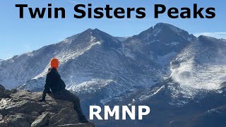 Twin Sisters Peaks Winter Hike // Rocky Mountain National Park