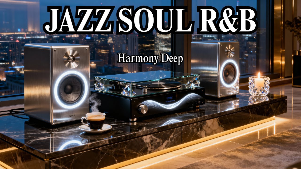 Smooth Jazz x Soulful R&B – Golden Hour Vibes for Relaxation & Peaceful Chill