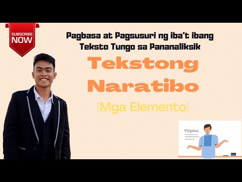 Tekstong Naratibo | Mga Elemento