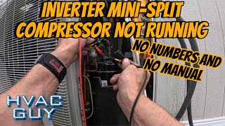 Diagnosing Problems With An Inverter MiniSplit With Almost No Information To Go On! #hvacguy