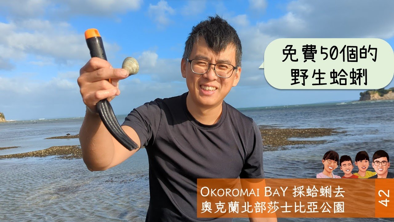 Okoromai Bay | 奧克蘭莎士比亞公園之免費蛤蜊吃到飽 