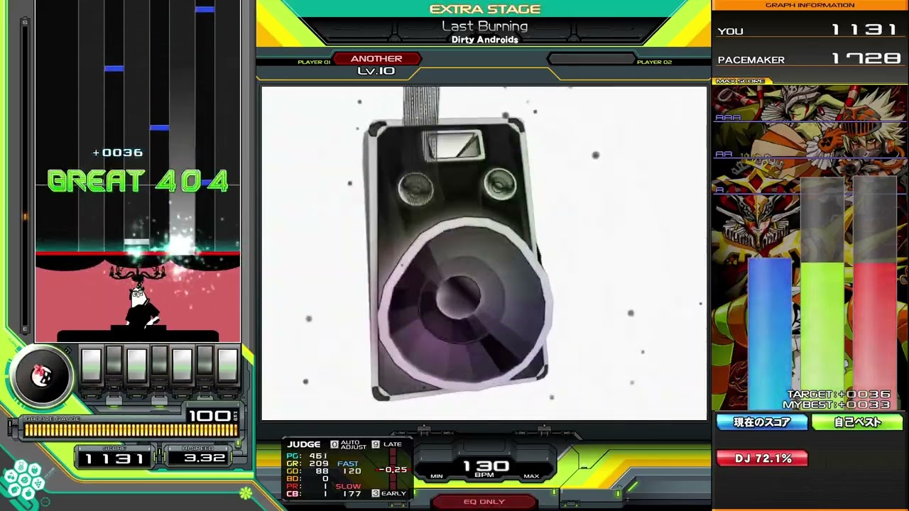 『A Bad dirty remix』kandytown io [激レア] beatmania IIDX】Last Burning / Dirty Androids - YouTube