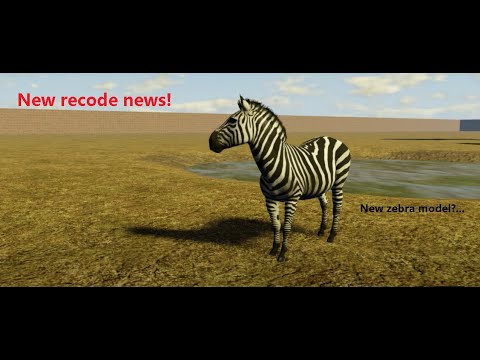 New recode news! New zebra model and more..!| Wild Savanna ROBLOX - YouTube