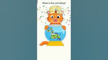 What Is The Cat Hiding?😮 DOP 2: Delete One part Level70 #shorts #youtubeshorts #xml #illusion