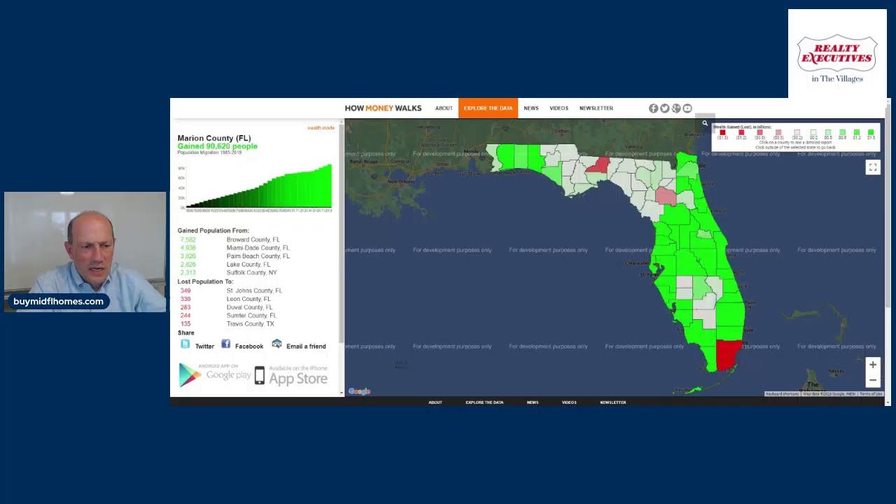 Ocala Florida where are people moving from ???