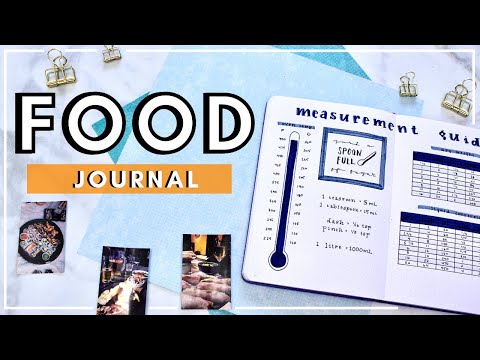 SIMPLE Food Trackers What To Include In A Food Journal Physical Care Journal CREATEWITHCAIT