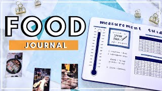 SIMPLE Food Trackers: What To Include In A Food Journal & Physical Care Journal | CREATEWITHCAIT