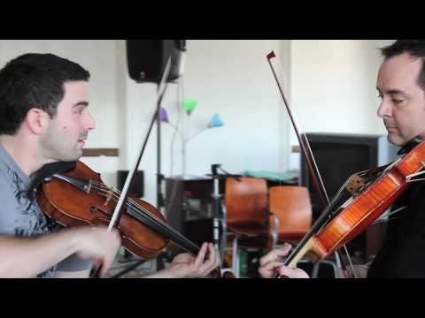 The Dueling Fiddlers: AC/DC "Back in Black" and "Thunderstruck"  Mashup [OFFICIAL]
