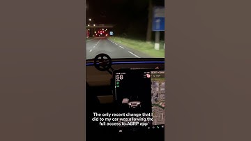 Navigation stuck in Tesla Model 3 (2025)