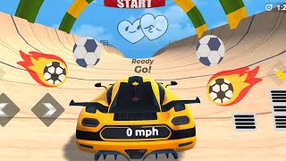 Crazy Car Stunts game mega Ramp || Android Gameplay iOS screenshot 1