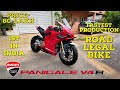 RS 80 LAKH DUCATI PANIGALE V4-R || 1ST BIKE IN INDIA || RS 8 LAKH AKRAPOVIC EXHAUST || LOUDEST BIKE