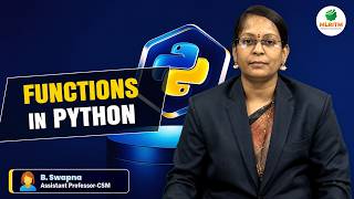 FUNCTIONS IN PYTHON | BY MRS. B. SWAPNA || MLRITM