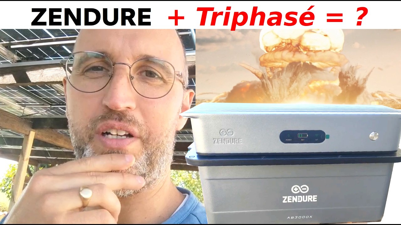 Photovoltaïque RENTABLE? Test batterie Zendure Solarflow 2400 sur triphasé avec Mon Kit Solaire