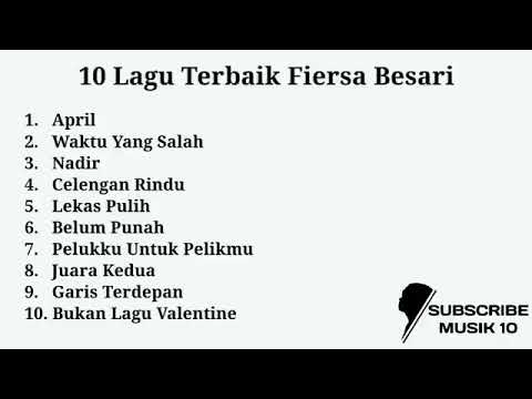10 Lagu Terbaik Fiersa Besari Terbaru   Fiersa Besari Full Album