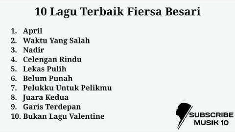 10 Lagu Terbaik Fiersa Besari Terbaru   Fiersa Besari Full Album
