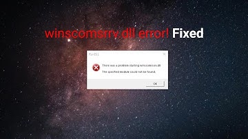 There was problem starting winscomrssrv dll error fixed | 2021