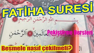 Pekiştirme Dersleri - Fatiha Suresi