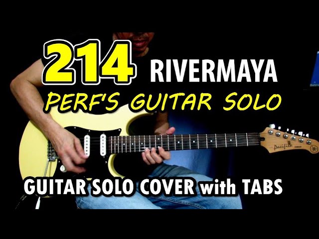 214 - Rivermaya | Perf's Guitar Solo: Cover & Tutorial with Tabs