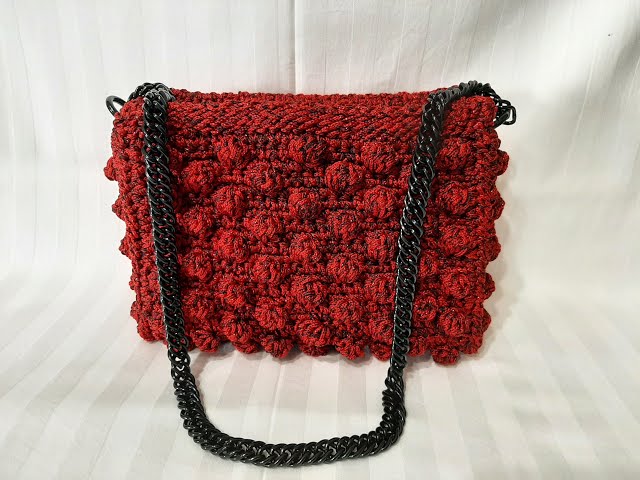 Πλεκτή Βραδινή Νεανική Τσάντα-TUTORIAL Crochet Casual Youthful Handbag -  YouTube