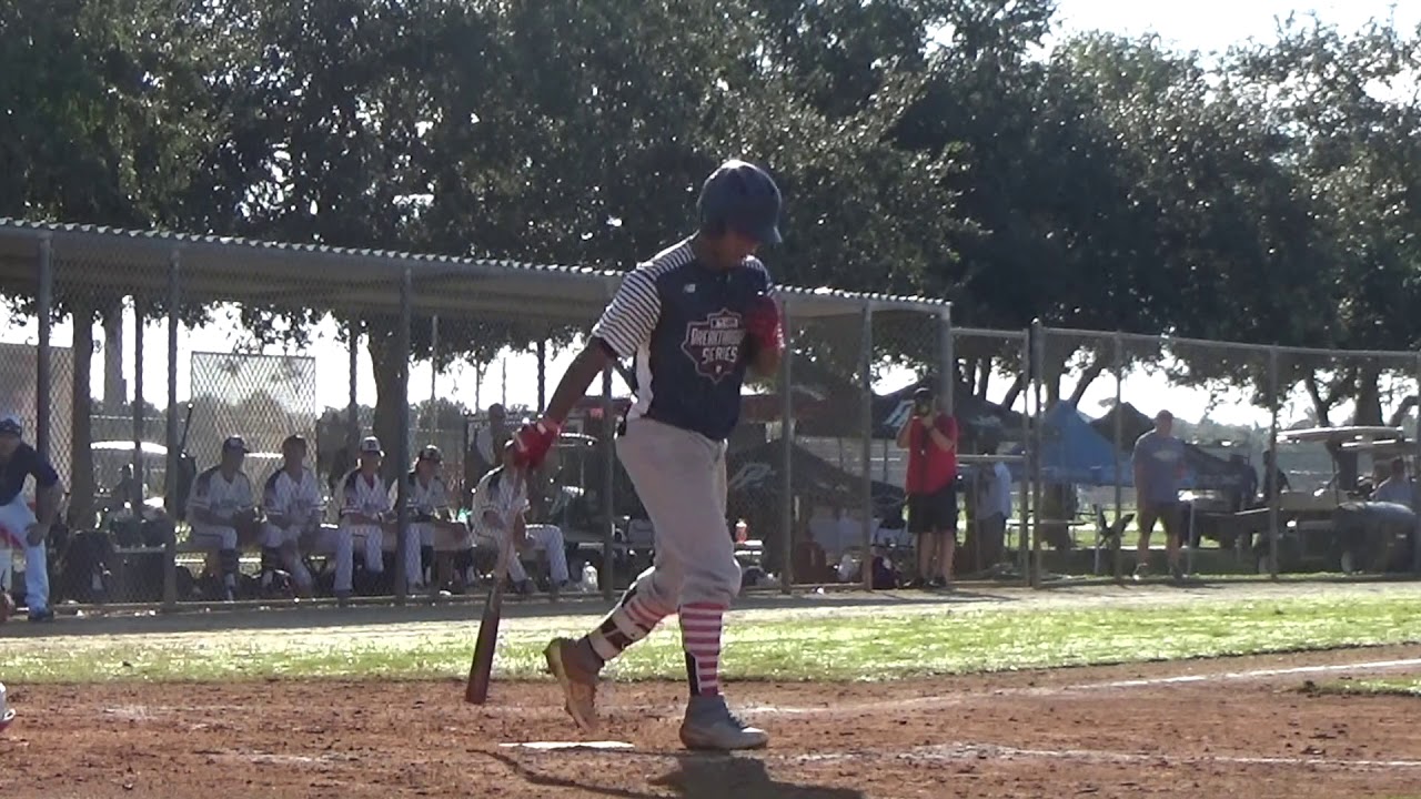 Glenallen Hill Jr. (10212018) WWBA vs Dallas Patriots Stout (Jupiter