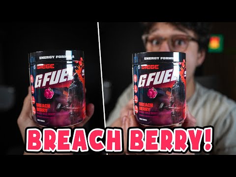 Gfuel Rainbow Six Siege Breach Berry Review!