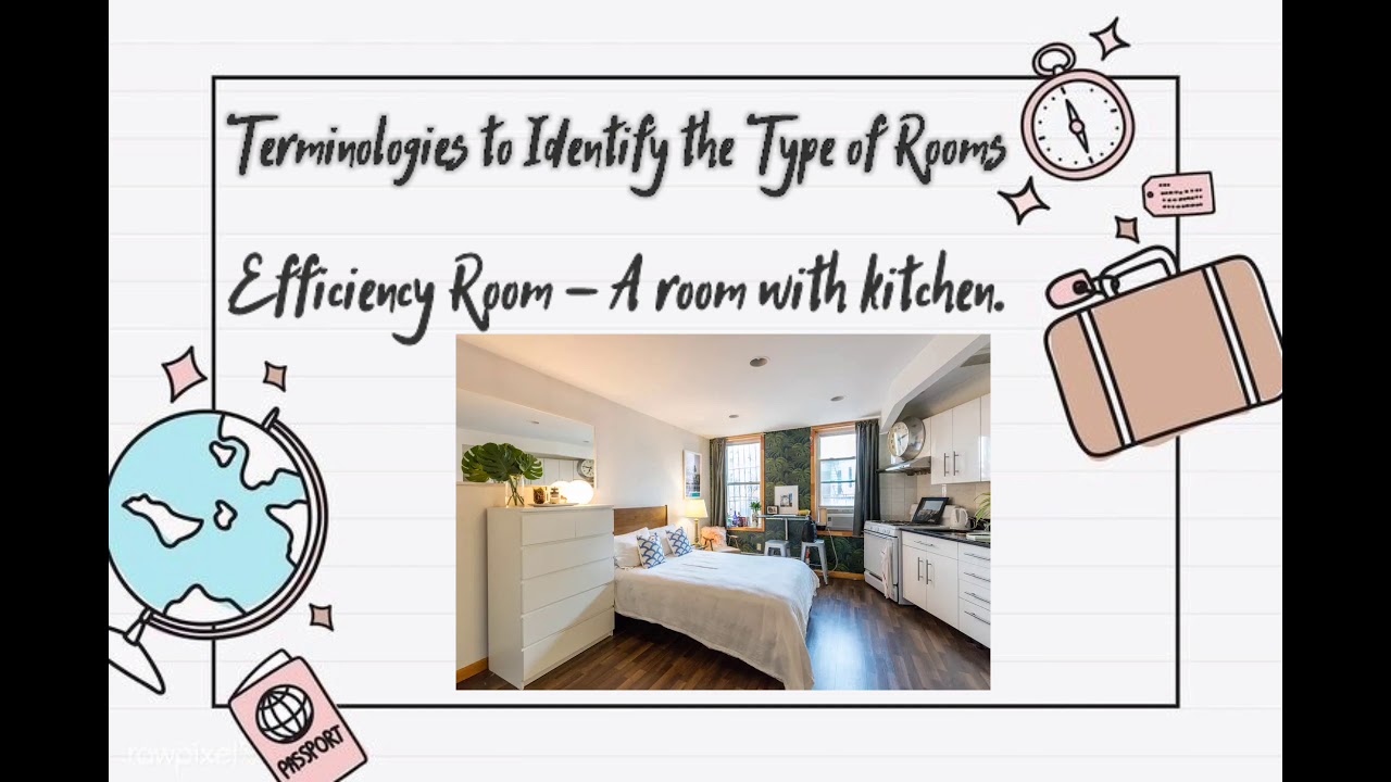 Terminology associated with Rooms YouTube