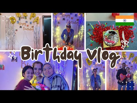 RAYAIN ULANG TAHUN TEMAN INDIA SAMPAI NANGISS🎉💗🇮🇳🥹