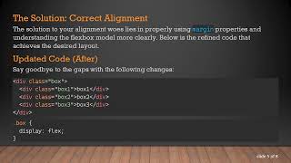 How to Position Flex Items Without Spaces Between Them