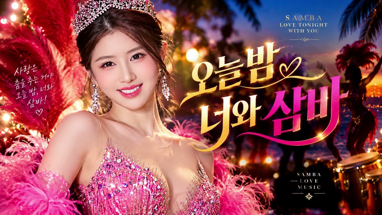 오늘밤 너와 삼바  (SUNO AI 자작곡) 🎧