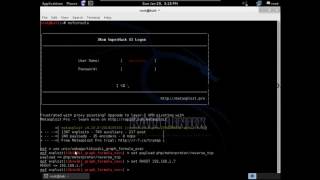 Web Application Exploitation Using Metasploit
