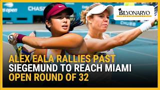 Alex Eala Powers Through 3-Set Thriller To Reach Miami Open Round Of 32 The Daily Dish