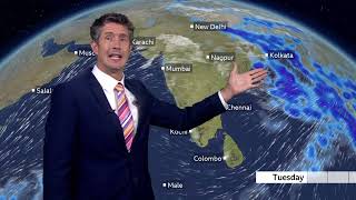 BBC Weather today in SOUTH AND CENTRAL ASIA - July 13th, 2026
